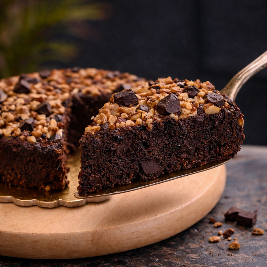 Healthy Cakes - Beetroot Walnut Cake